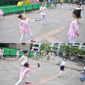 Trẻ Em Thể Thao Đồ Chơi Tự Dính Toss Và Bắt Dính Bãi Biển Bóng Với Giáo Dục Mái Chèo 18.5Cm Đen lứa tuổi 2-14 + - Product Image 5