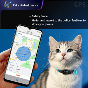 Dispositif de positionnement GPS Beidou personnalisé étanche IP67, collier intelligent anti-perte pour animaux de compagnie, traceur, alarme <span class=keywords><strong>SOS</strong></span>, charge magnétique pour - Product Image 3