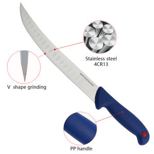 KITCHENCARE Cuchillo de cocina de plástico para deshuesar Cuchillo de carnicero de acero inoxidable de 10 pulgadas para Cocina - Product Image 3