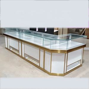 Vitrine <span class=keywords><strong>de</strong></span> présentation <span class=keywords><strong>de</strong></span> bijoux en 3D pour <span class=keywords><strong>magasin</strong></span> <span class=keywords><strong>de</strong></span> gros en Chine, design d'intérieur commercial, avec un beau logo - Product Image 2