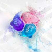Capsules de lessive écologiques, savon liquide naturel jetable, booster de savon liquide pour le lavage des vêtements