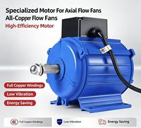 Moteur monophasé pour ventilateur axial 380V/220V – Extraction de fumée et dépoussiérage puissants pour conduits industriels