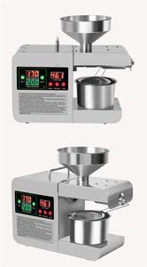 X8S Mini Automatic Screw Oil <b>Press</b> Machine 304 Stainless Steel Household Use High Oil Yield Small Edible Oil Making Machine For - Product Image 6
