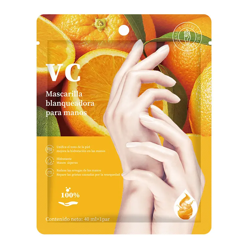 2022 Fuß Hand OEM Maske Paraffin wachs Natürlicher Honig Paraffin Beauty Wax White ning Socke Benutzer definierte feuchtigkeit spendende Hand Fuß maske