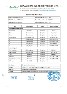 Rainwood Food Support Supplements 600mg NAC <strong>Capsule</strong> NAC <strong>N</strong>-<strong>acetyl</strong> Cysteine <strong>Capsules</strong> - Product Image 2