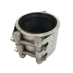 Acoplamiento de Reparación de Accesorios de Tubería de Acero Inoxidable 304/316 de Alta Presión a Prueba de Fugas con Acabado Galvanizado Liso - Product Image 1