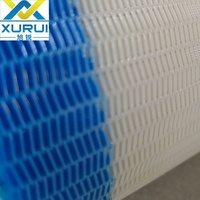 Filtre presse à mailles spirales en polyester haute résistance Xurui, résistant à la pression, sans pénétration de boue, directement de l'usine