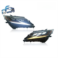 Faro Delantero LED Completo con Proyector 'Ojo de Gato' de 3' y Matriz de 6000K, Plug & Play para Lexus ES 2013-2017, Requiere Modificación de Parachoques 2013-2015