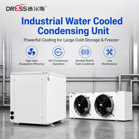 Watergekoelde condensorunit voor koelcelkoeling en warmtewisselaarapparatuur met condensor voor diepvriesgroothandel
