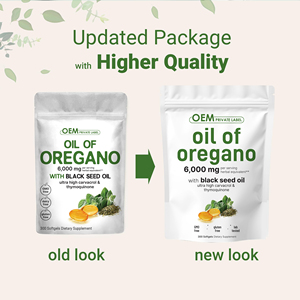 Capsules d'huile d'origan et d'huile de nigelle 2-en-1 personnalisées OEM, complément alimentaire à base de plantes pour le soutien digestif et les <span class=keywords><strong>bienfaits</strong></span> antioxydants - Product Image 5