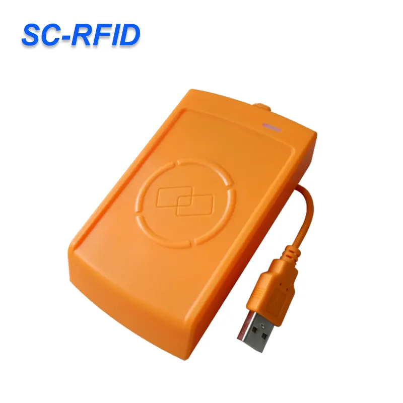 Passive USB interface 13.56mhz RFID card reader Id card issuing equipment