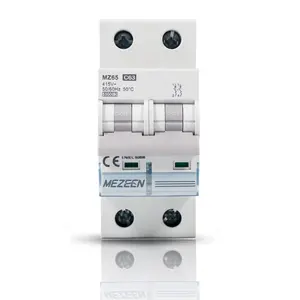 Novo Modelo MCB DP 1A ~ 63A 230V/400V Alta Capacidade de ruptura 6kA 10kA C65 L7 Disjuntor em miniatura MCB