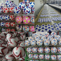 Ballon de football/soccer de taille standard 5 en PU de haute qualité pour l'entraînement sportif et les matchs officiels, vente en gros d'usine