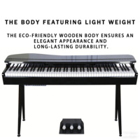 Piano numérique Beisite avec logo personnalisé, vente en gros en Chine, piano numérique 88 touches avec toucher authentique de piano à queue