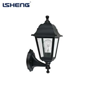 IP44 lớp Retro dẫn đèn tường ngoài trời không thấm nước nhựa màu đen kết thúc pin năng lượng mặt trời-Powered điều khiển từ xa Dimmable vườn - Product Image 1