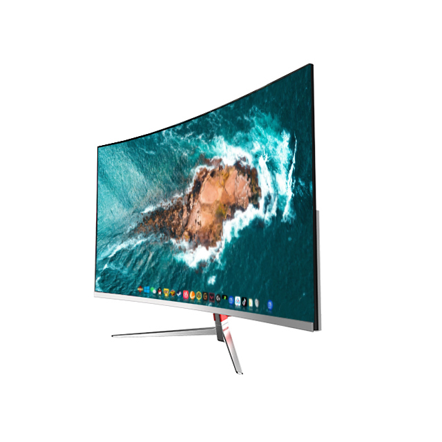 Popular 27-inch Curved Display Game Office Business Professional IPS Desktop Computer Monitor Manufacturers Straight  Pc Monitor