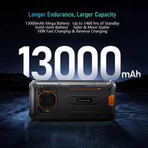 Teléfono Inteligente Blackview Bv6200 <span class=keywords><strong>Pro</strong></span>, 6 GB + 128 GB, Batería de 13000 mAh, Android 13, NFC, Teléfono Resistente, Envío Directo de Shopify - Product Image 4