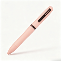 Stylo bille rotatif rétractable en métal Uni Jetstream Prime SXE3-LPR-05 Light Touch Ink 3 couleurs 0,5 mm pour l'école japonaise