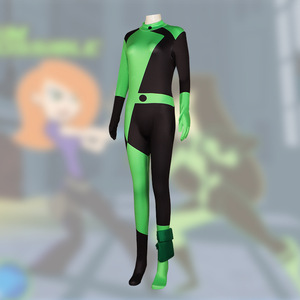 Costume de cosplay Star's Edge Shego <span class=keywords><strong>Kim</strong></span> Possible, combinaison pour Halloween - Product Image 2