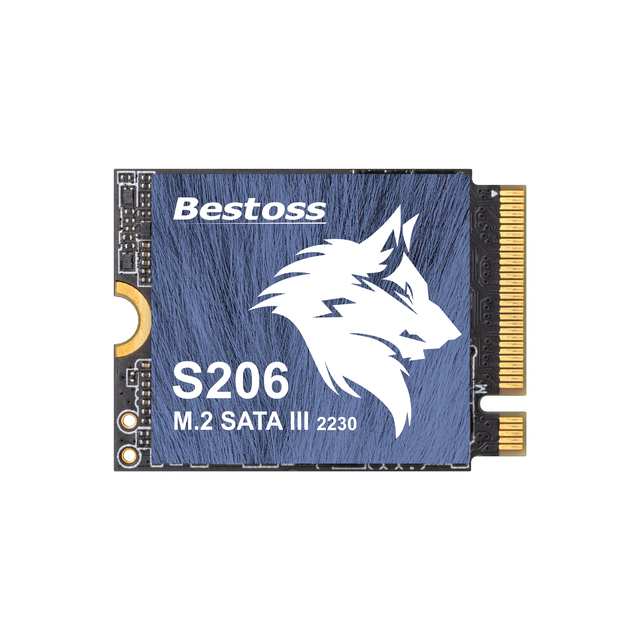 Bestoss S206 Fast Transfer Internal M.2 NVMe PCIe4.0 SSD 128GB-2TB 550MB/s for Desktop & Laptop