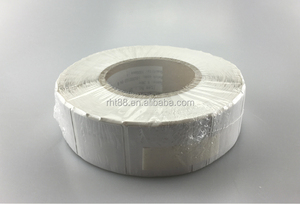40*40mm RF Label <b>EAS</b> <b>System</b> 8.2mhz Soft Tag Super Alarm Sticker White Antitheft Security Label Tag with Barcode - Product Image 6