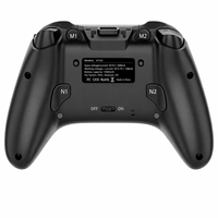 Manette de jeu E-sports à effet Hall, joystick avec éclairage RGB, quatre boutons programmables pour PC, Android, Switch, PS4
