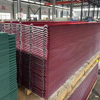 Fourniture de tôles en acier galvanisé ondulé Z180 Z275 Z305, tuiles de toiture en acier coloré, panneaux d'isolation thermique en laine de roche