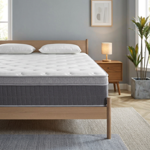 Twin Size 12 Inch Memory Foam Hybrid <b>Mattress</b> Pocketed Springs Medium Firm <b>Support</b> Motion Isolation Edge Compression Feature - Product Image 2