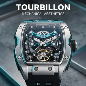 Montre Pagani Design ys018 pour homme, nouvelle montre, étanche à 50 mètres, cadran lumineux, montre mécanique tendance - Product Image 1