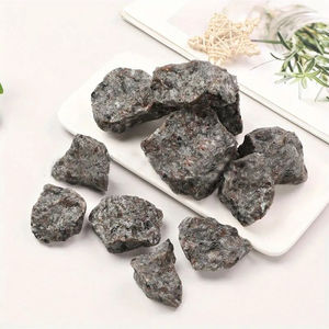 Piedra Natural de Yooperlita en Bruto al por Mayor, Mineral Fluorescente UV Intenso con Efecto Llama para Decoración del Hogar y Gema Curativa - Product Image 2