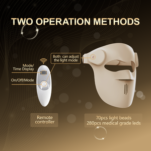 OEM Flexible Anti-Aging-LED-Rotlicht therapie 3D-LED-Maske Gesicht Schönheit Kollagen Körper Gesichts maskierung Blatt Korea - Product Image 3