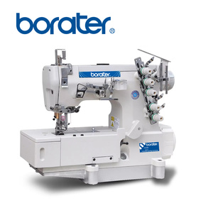Máquina Overlock de Alta Velocidad B-500-01CB-D de 3 Agujas y 5 Hilos, Máquina de Coser Overlock Industrial de Servicio Pesado con Accionamiento Directo - Product Image 2