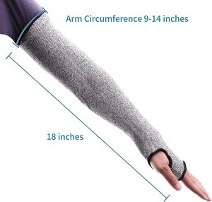 Manches <span class=keywords><strong>anti</strong></span>-<span class=keywords><strong>coupure</strong></span> avec trou pour le pouce, <span class=keywords><strong>protection</strong></span> des <span class=keywords><strong>bras</strong></span>, résistantes aux morsures, pour peaux fines, <span class=keywords><strong>anti</strong></span>-abrasion, <span class=keywords><strong>protection</strong></span> des <span class=keywords><strong>bras</strong></span> pour le jardin et la cuisine - Product Image 2