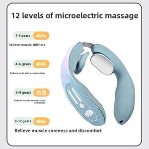 Massaggiatore collo ricaricabile Cordless <span class=keywords><strong>con</strong></span> Micro pulsoterapia e calore caldo per Spa professionale e centri <span class=keywords><strong>benessere</strong></span> - Product Image 3
