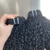 Prix de gros – Lots de cheveux humains vierges vietnamiens 100 % naturels, super double drawn, incroyablement doux et lisses, bouclés style Pixie