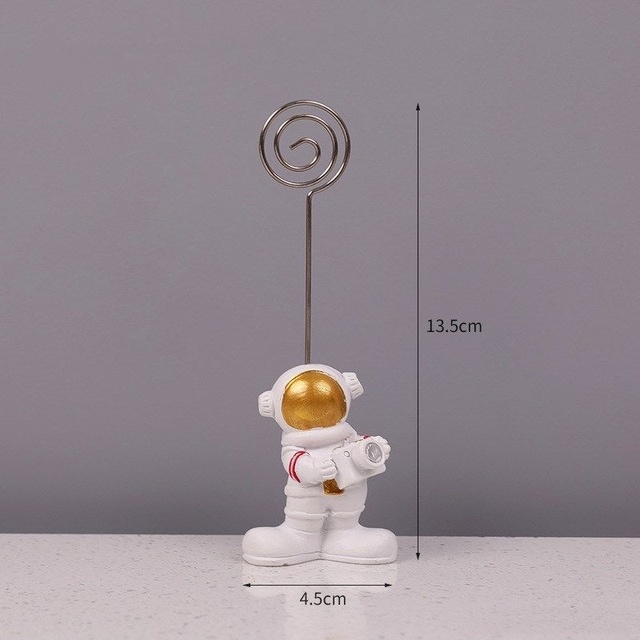 Colorful Resin Cube Memo Clip Holder Photo Clamps Stand Business Card Desk Organizer for Office Business Use