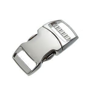 CLIPON AK501-058-NKL Hebilla Metálica, Patente de EE. UU./UE, Alta Resistencia, Apta para Productos de Exterior, Collar/Correa/Arnés para Mascotas - Product Image 1