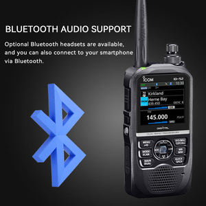 ICOM ID-52E nghiệp dư đài phát thanh đa chức năng băng tần kép kỹ thuật số với màn hình màu và Bluetooth thu phát kỹ thuật số - Product Image 5