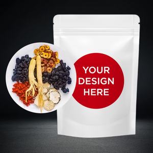 Té de Cinco Tesoros de Ginseng de Marca Privada Chinaherbs, 6g*20, Orgánico, Vegano, Sin Gluten, Té Saludable, Raíz de Maca, Bayas de Goji, Negro - Product Image 1