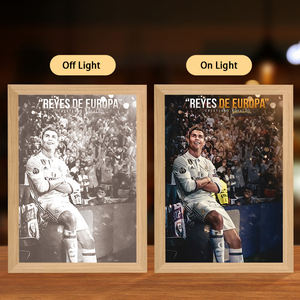 Peinture 4D de Messi, galerie de peinture LED, décoration murale, peinture intelligente, lampe de nuit avec lumières LED, art du football, décoration murale - Product Image 4