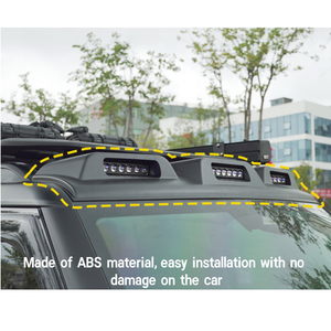 Jetour Traveller T2 Nouveau feu de toit LED noir mat pour véhicules 4X4 Installation facile Style tout-terrain hardcore - Product Image 6