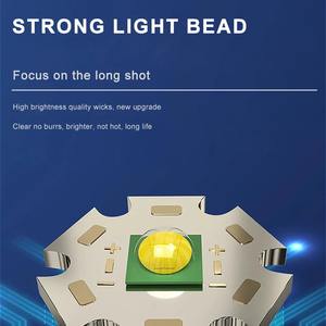 Luz de Camping Multifuncional, Linterna con Zoom Telescópico, 4 Modos de Iluminación, Linterna de Camping, Lámpara de Camping para Exteriores - Product Image 4