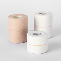 Bande adhésive en coton élastique premium à l'oxyde de zinc, respirante, sans latex, hydrofuge, pour le soutien articulaire sportif et la fixation des blessures
