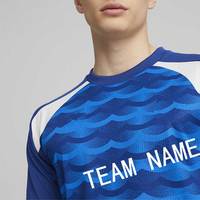 Baju Jersey sepak bola poliester cepat kering desain baru khusus Maillot De Football seragam sepak bola sejuk