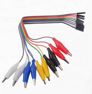 Krokodil Klemmen Jumper Draad Krokodil Klem Experimentele Test Draad Gekleurd Draad Met Krokodil Klem 20Cm 30Cm - Product Image 2