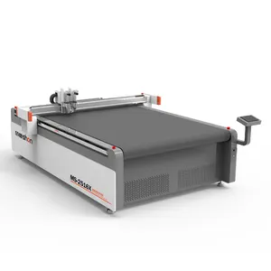 Meeshon CE certificato Flatbed automatico grande potenza oscillante coltello macchina da taglio CNC 30mm gomma macchina da taglio