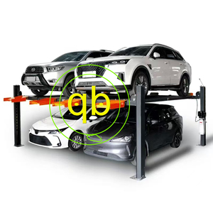 Lève-voiture hydraulique automatique à quatre poteaux, élévateur électrique côte à côte, élévateurs <span class=keywords><strong>de</strong></span> voiture intelligents à 4 poteaux, garage à domicile, ascenseur <span class=keywords><strong>de</strong></span> stockage - Product Image 5