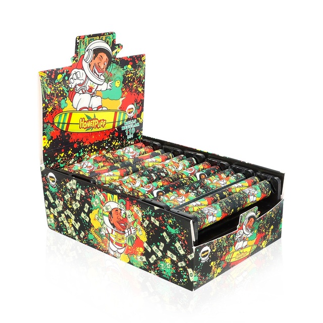 HONEYPUFF 110mm Plastic Cigarette Rolling Machine  Making Cone Cigarette Tobacco