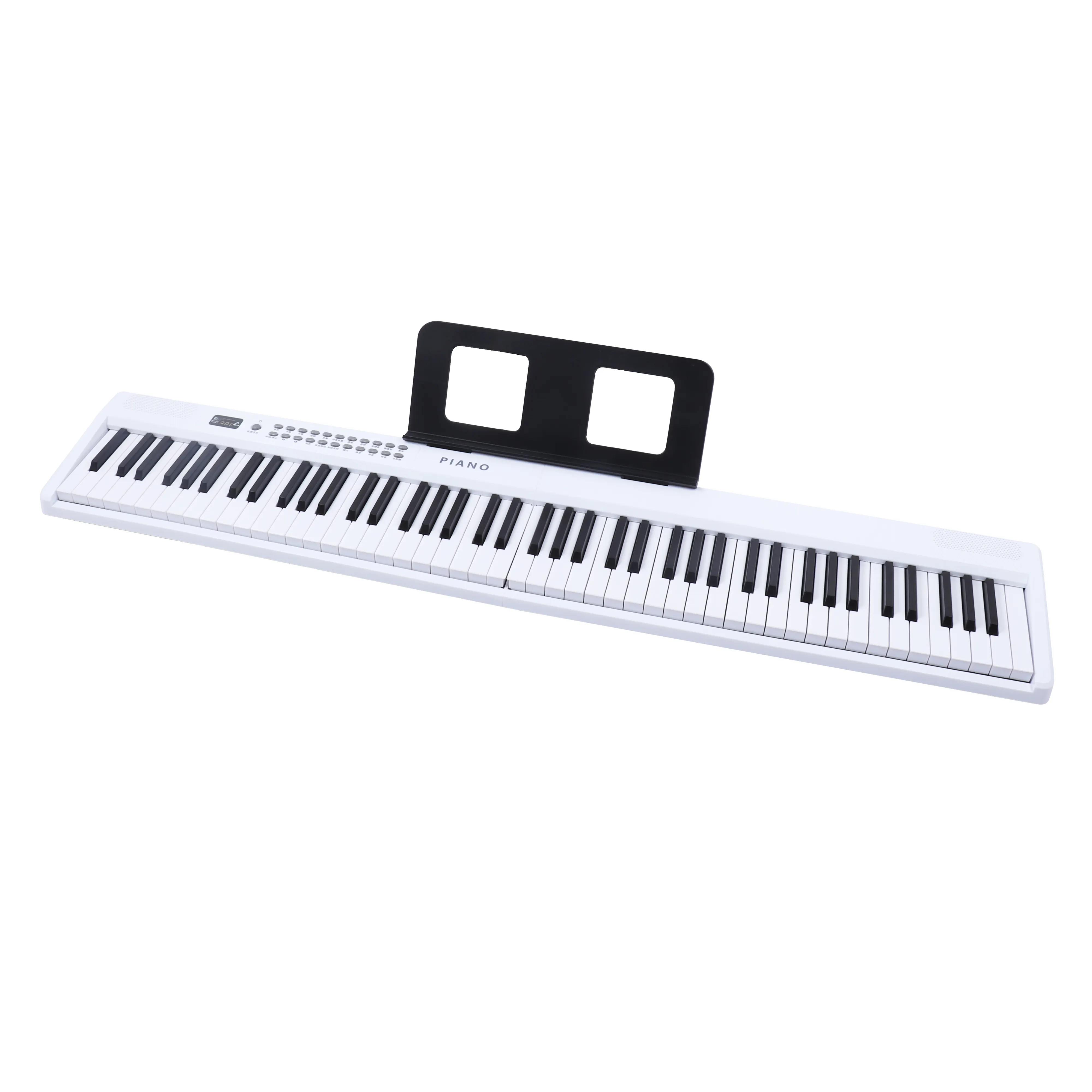 Teclado eletrônico premium com pedal, USB-MP3 e Tipo C 5V sensível ao toque, ideal para entusiastas da música