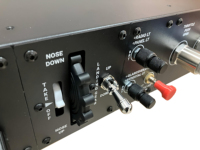 Simulateur de vol Cessna 172, console de vol, barre de commande en métal